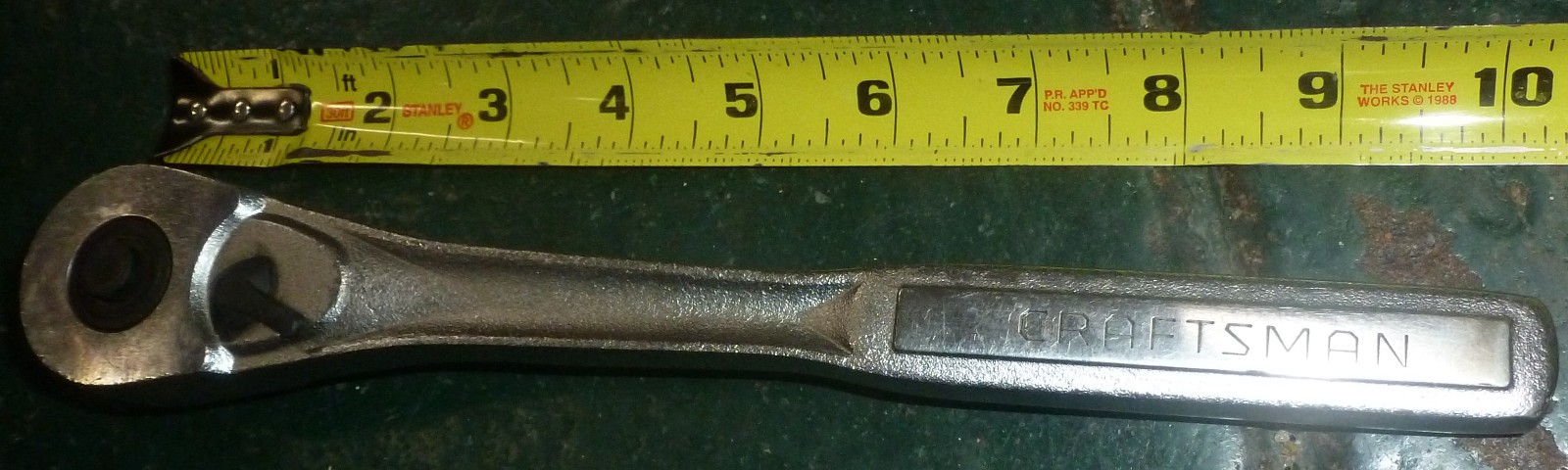 Craftsman VQ-44809 1/2″ Ratchet, USA, Clean