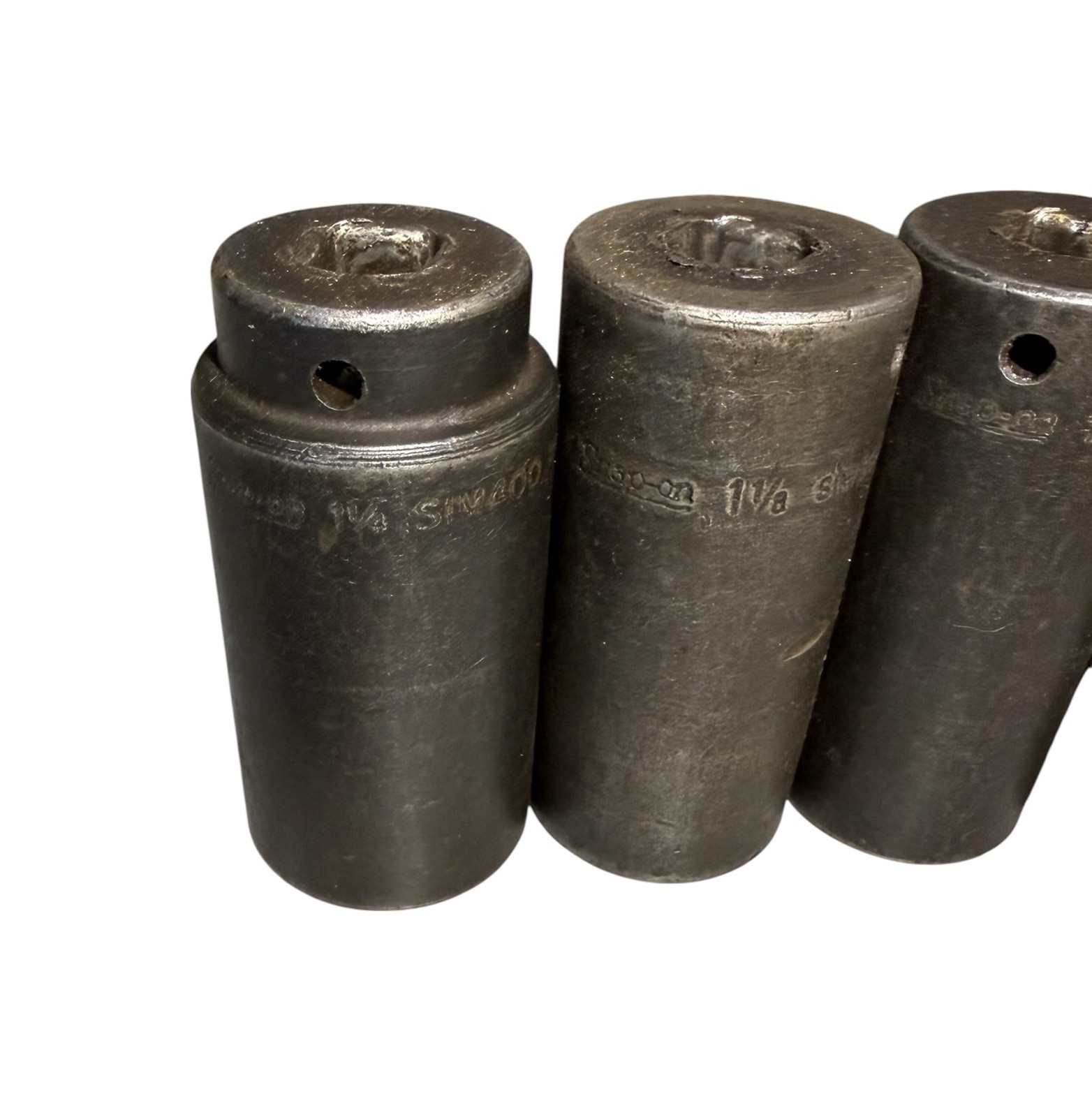Snap On SIM 160-400 1/2″-1-1/4 1/2” Drive 6 point 12 Pc Set Deep Impact Socket