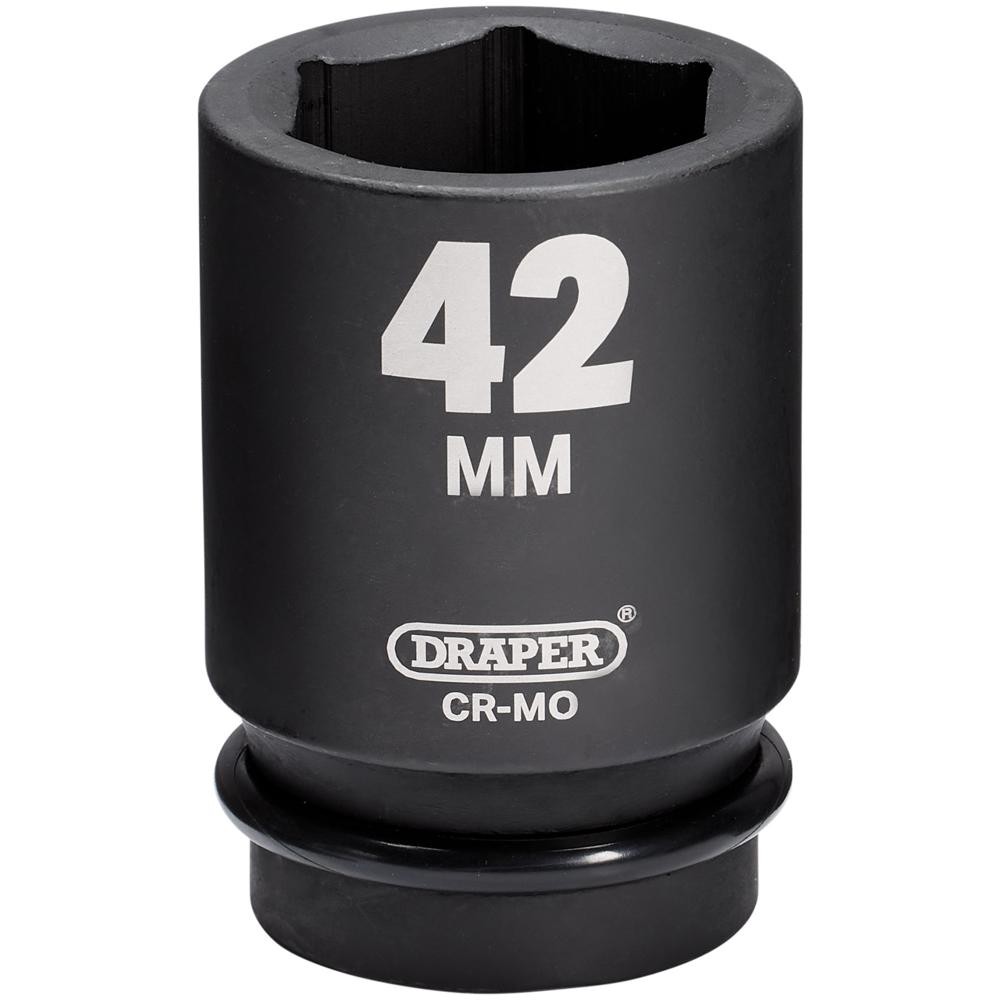Draper Hi Torq 1″ Drive Deep Hexagon Impact Socket 42mm