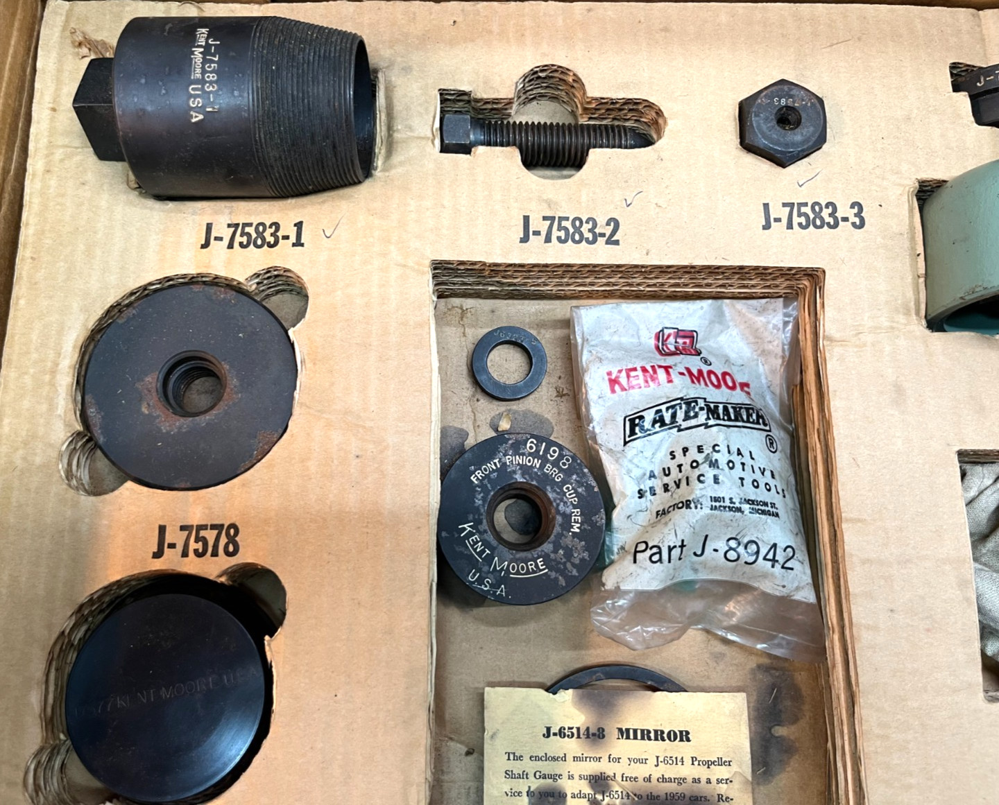 1959 Oldsmobile Kent-Moore Specialty Automotive Tool Kit