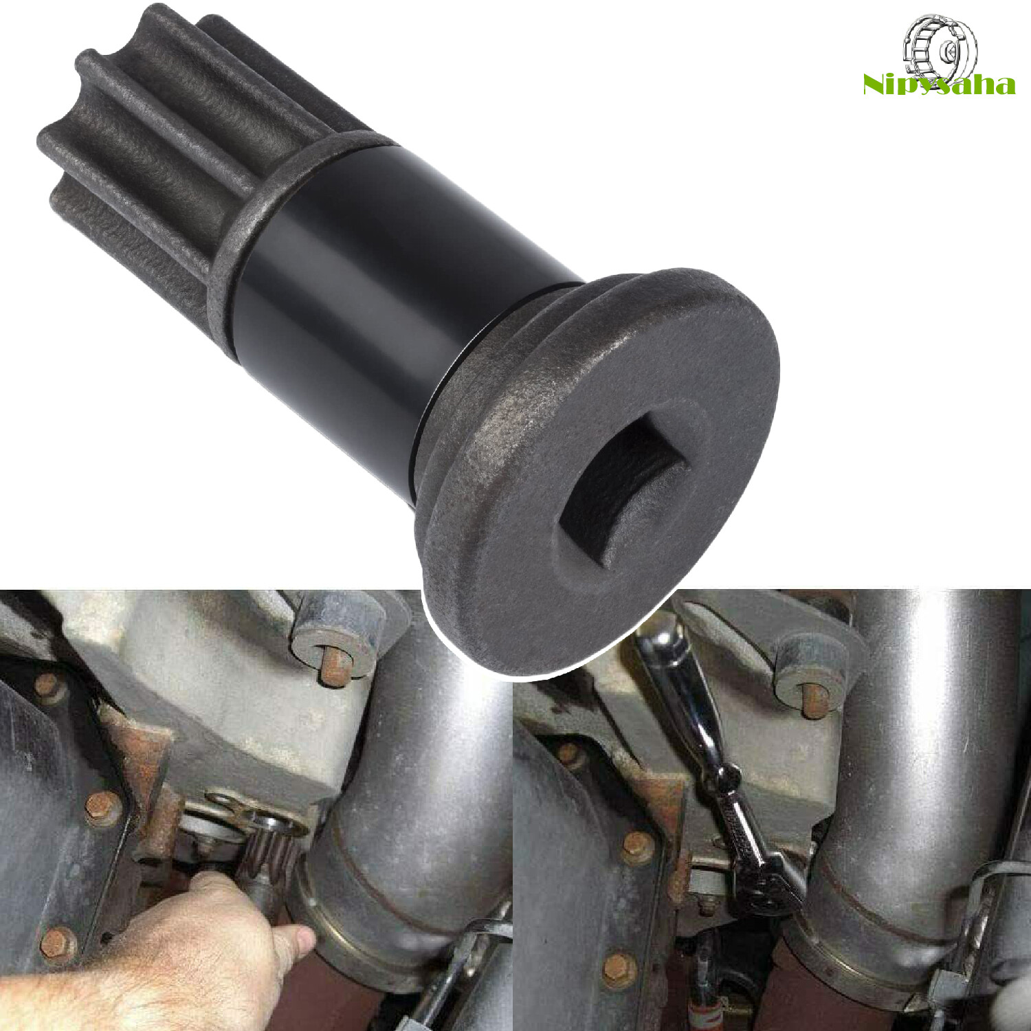 Engine Barring/Rotating Tool for Cummins B/C 3.9L 5.9L 6.7L for Dodge Pickups