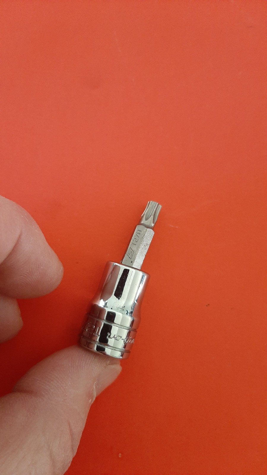 Snap-on T27 FTXR27E Tamper Resistant Torx Bit Socket Driver 3/8″ Drive READ!
