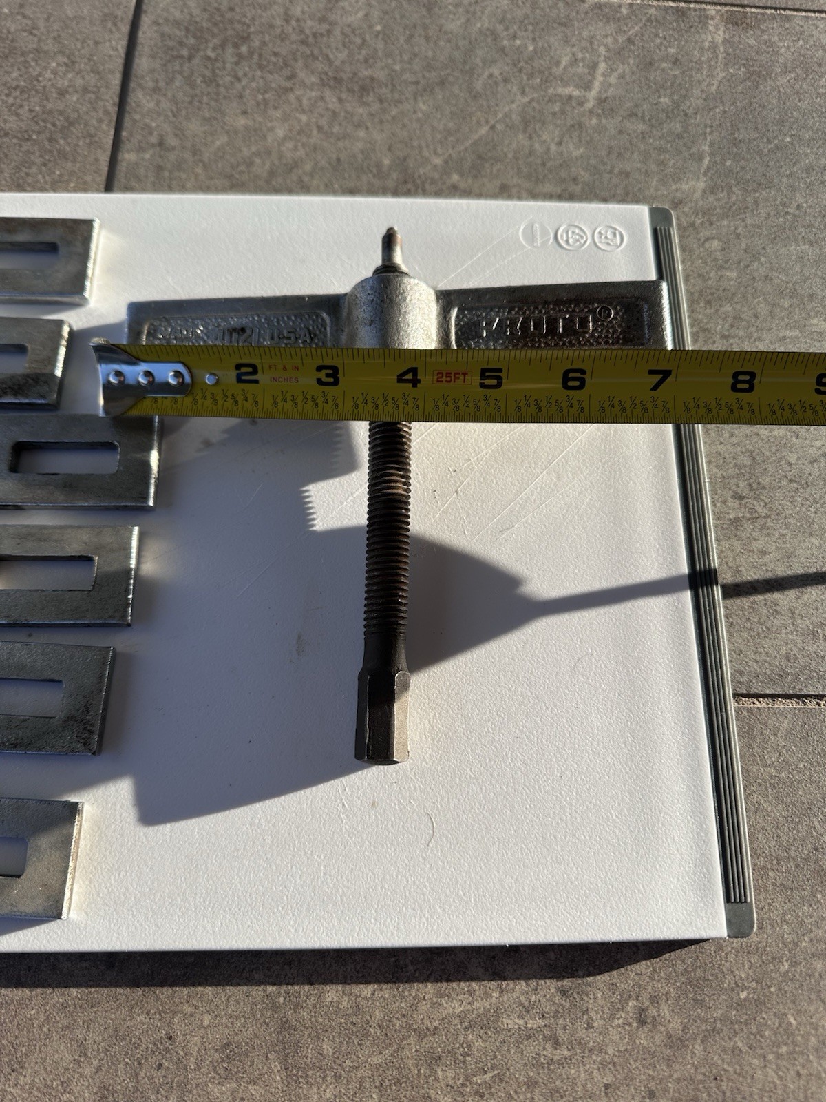 Vintage Proto Puller 4021 7″ Crossarm w/ 3 Sets of Jaws Made in USA