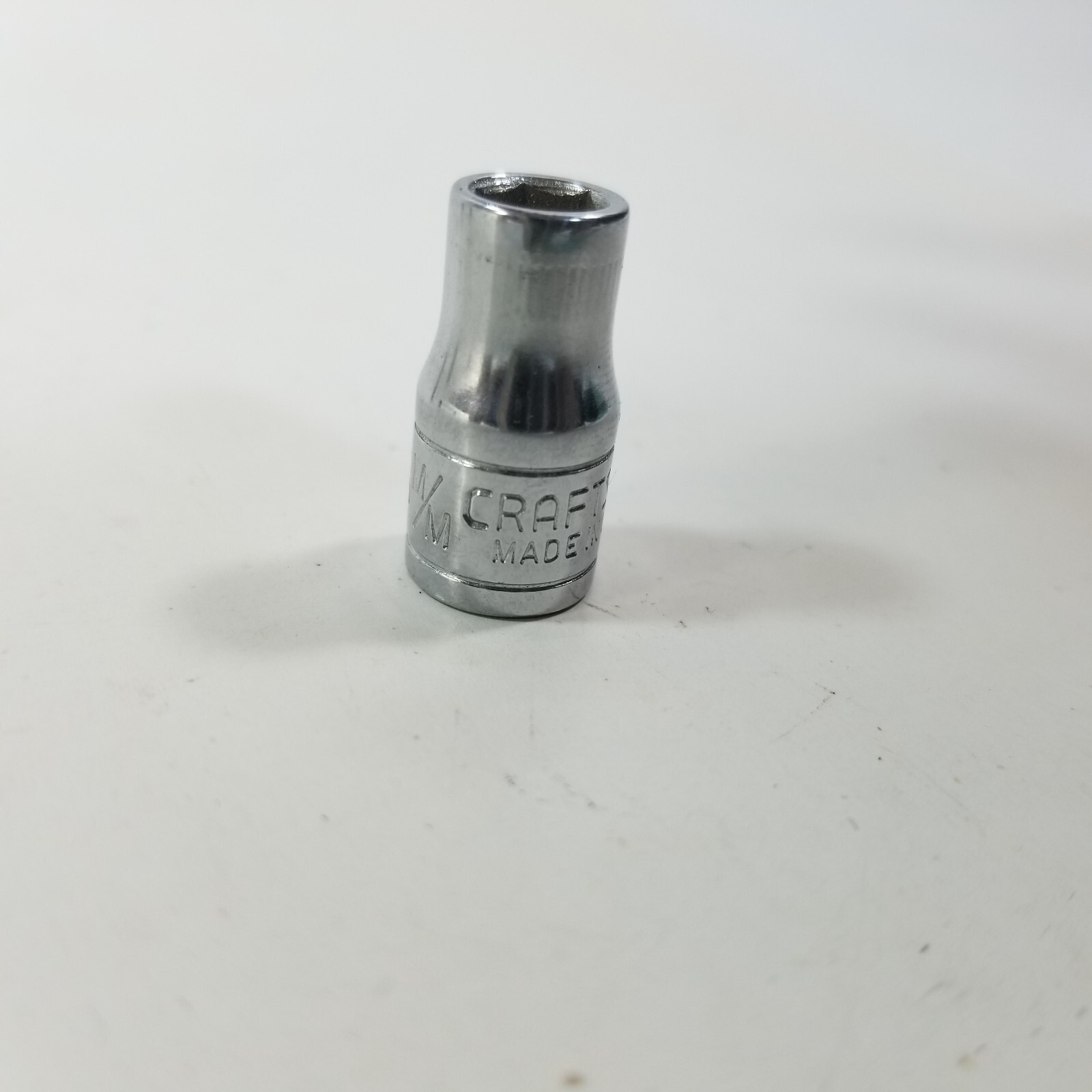 Craftsman USA 6mm 6 Point 1/4″ Drive Shallow Socket 43502 -V- Series
