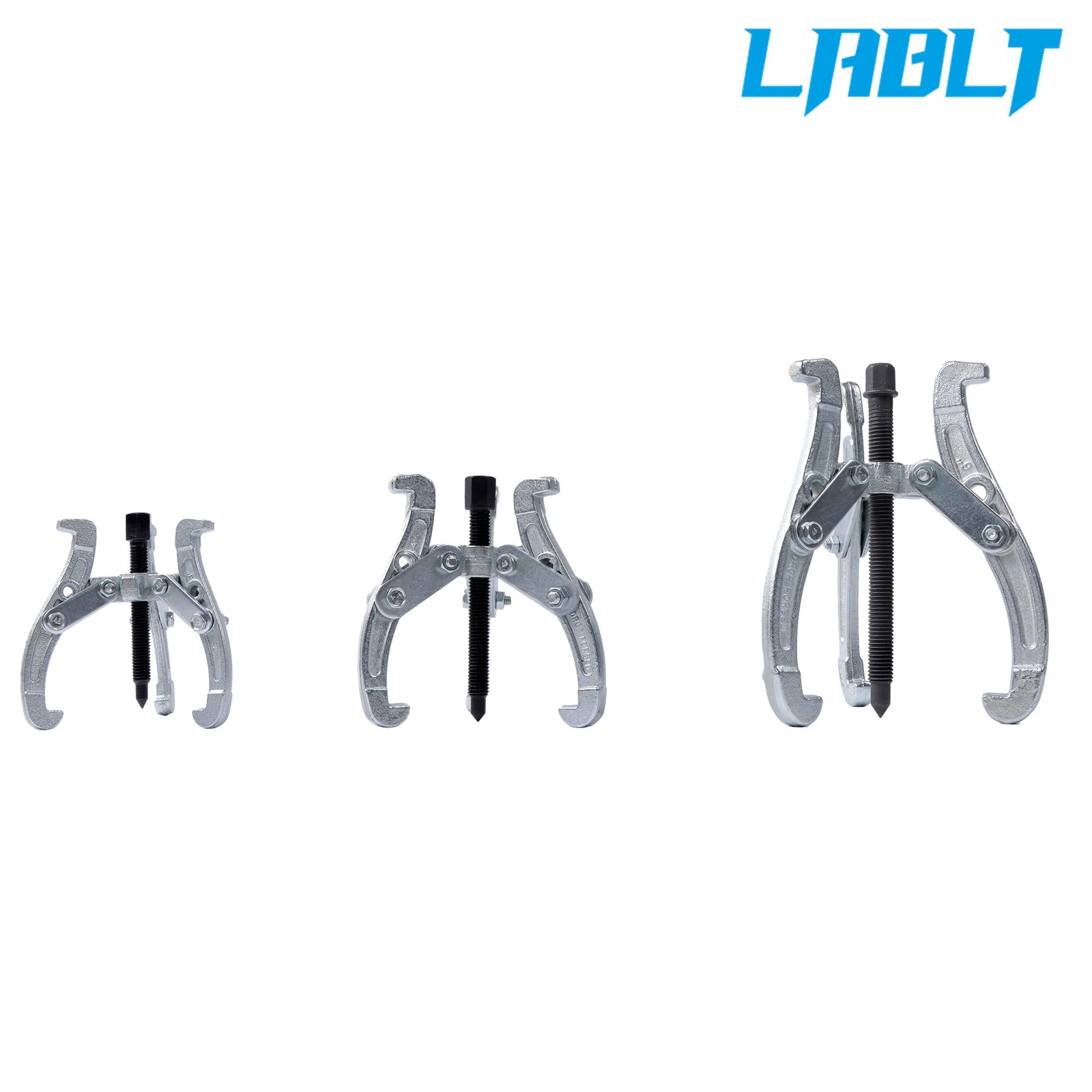 3-Jaw Gear Puller Set 3” 4” 6” Removal Tool Kit 4 Slide Gears Pulley & Flywheel