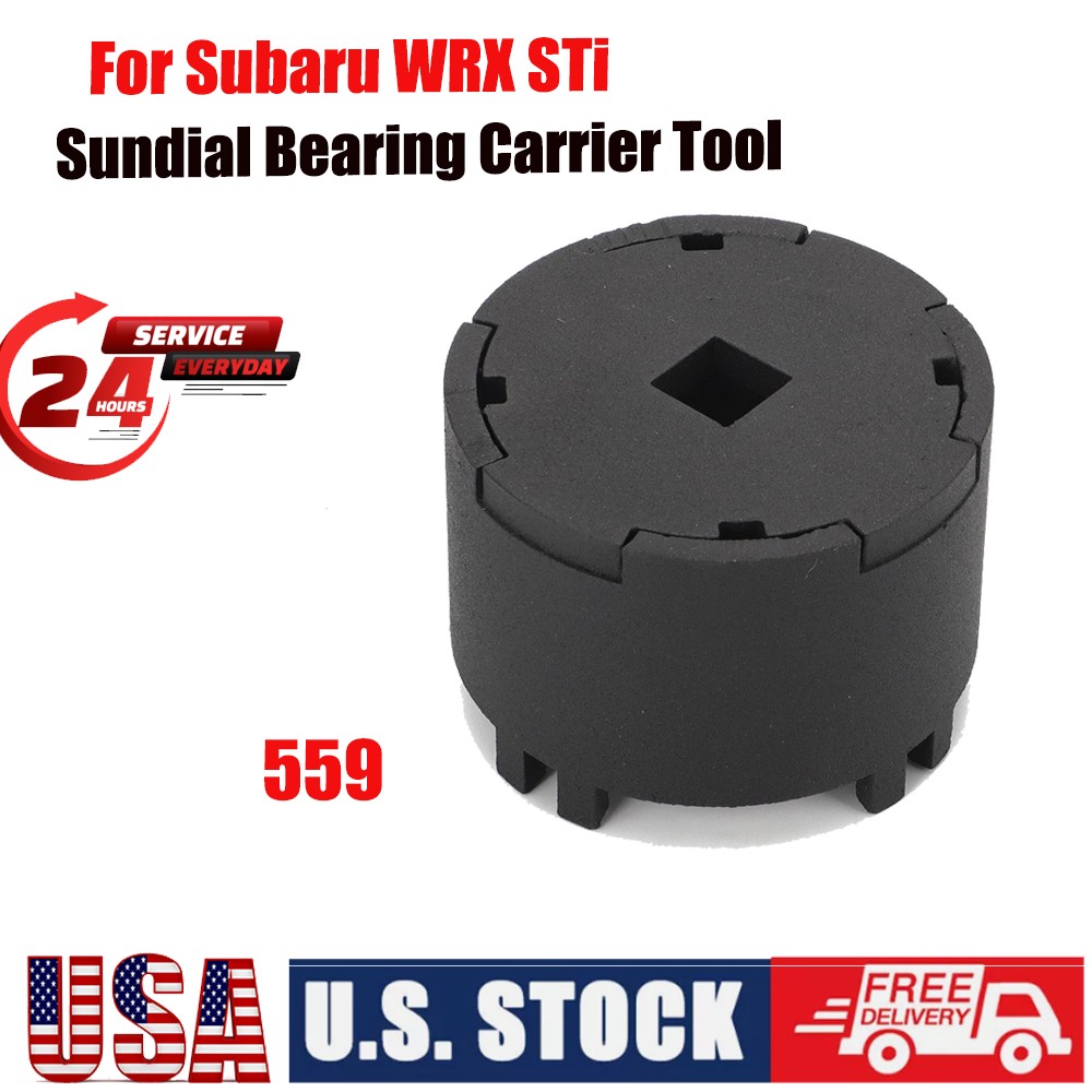 For Subaru WRX STi Sundial Bearing Carrier Tool #559 Black 1/2″Square