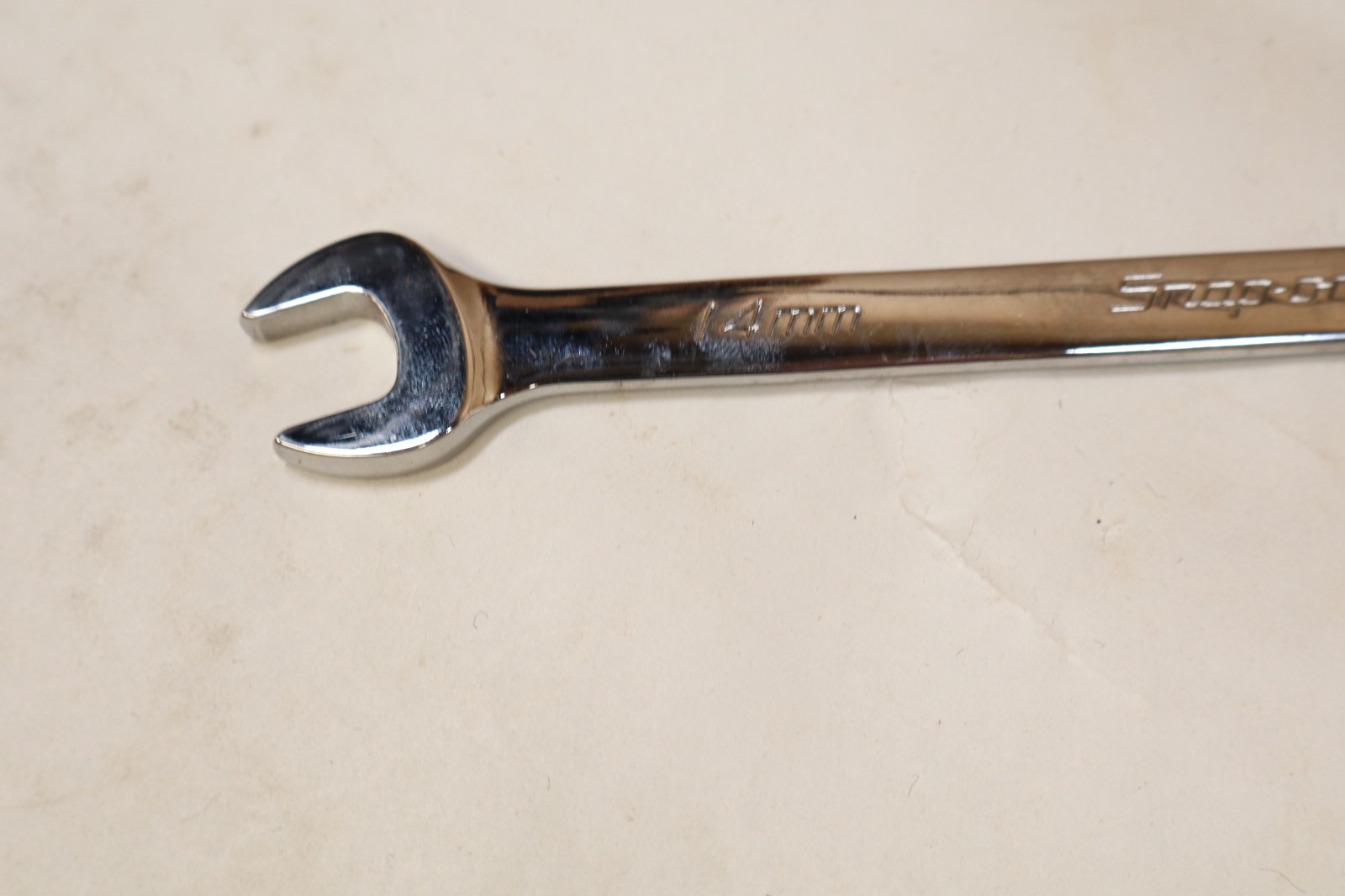 Snap-On 14 mm 12-Point Metric Flank Drive Combination Wrench USA OEXM140B