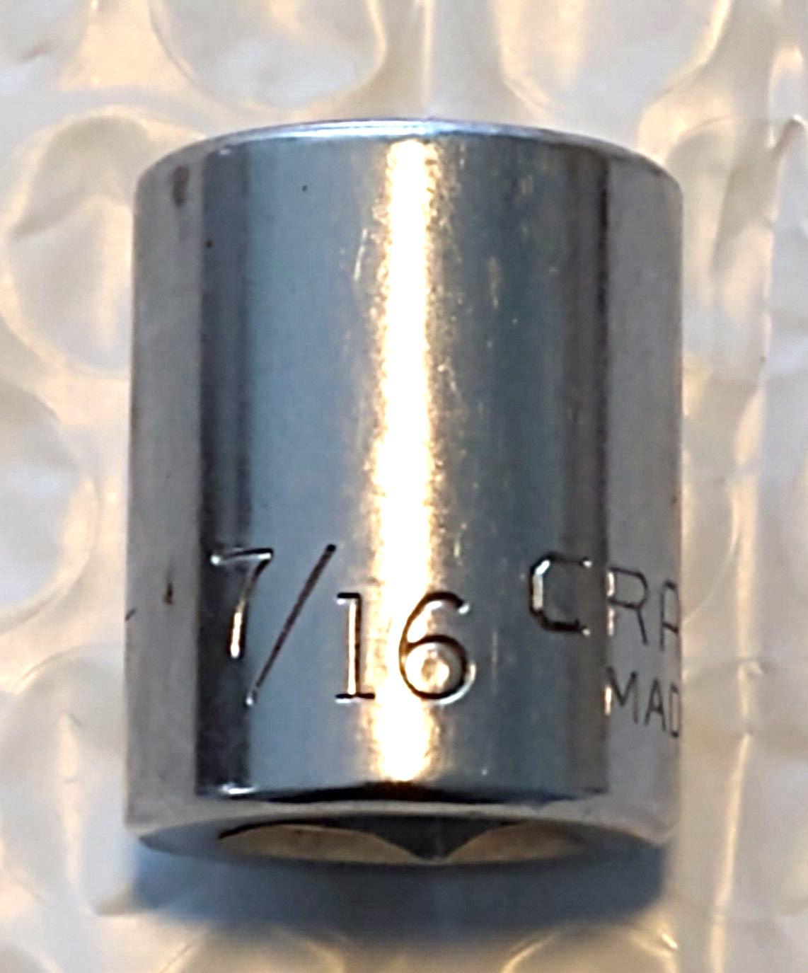 CRAFTSMAN TOOLS USA 44344, 3/8″ DRIVE, 7/16″ STAR SOCKET, SHALLOW, 8 POINT.