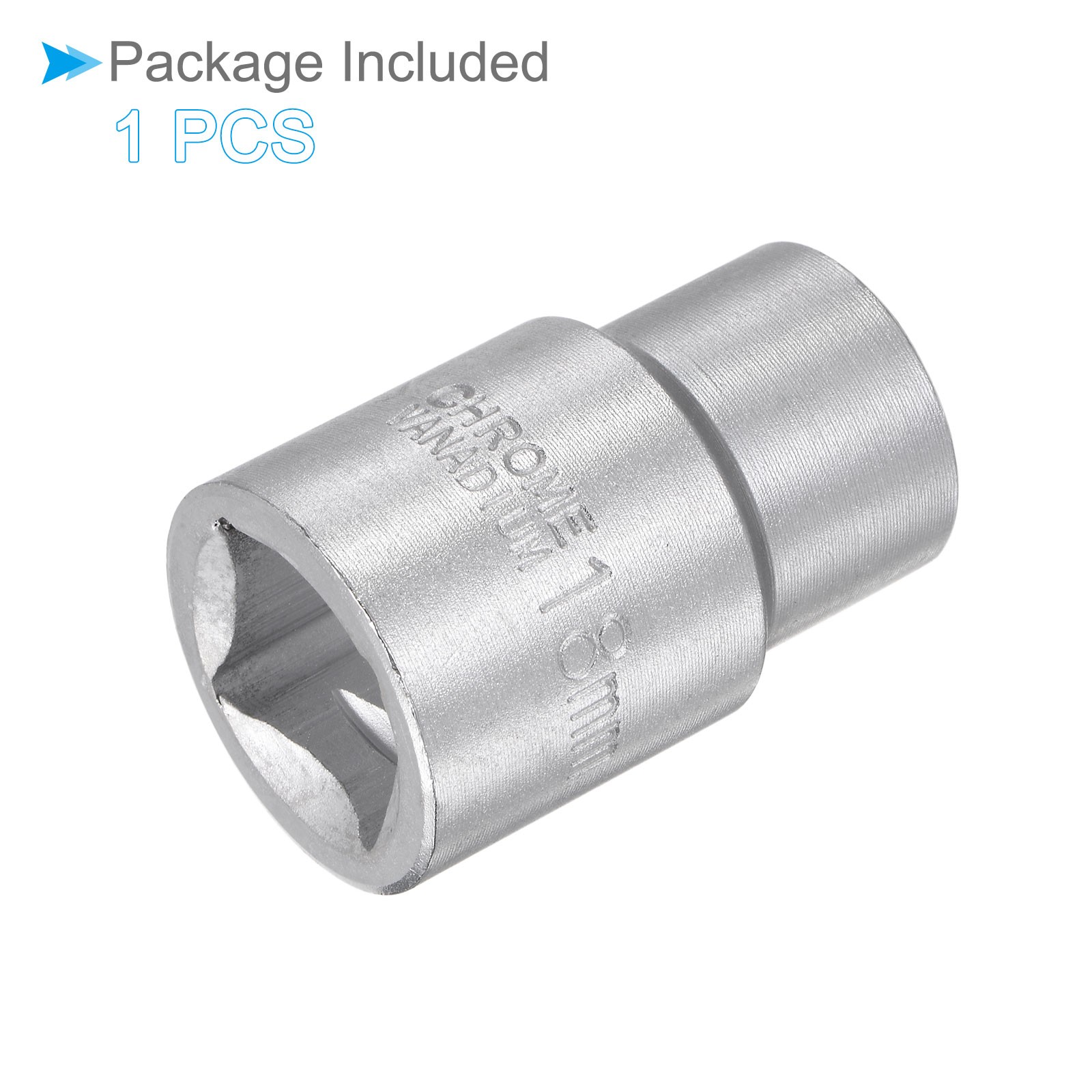 12-Point Impact Socket 3/4-Inch Square Drive 18mm Socket Alloy Steel