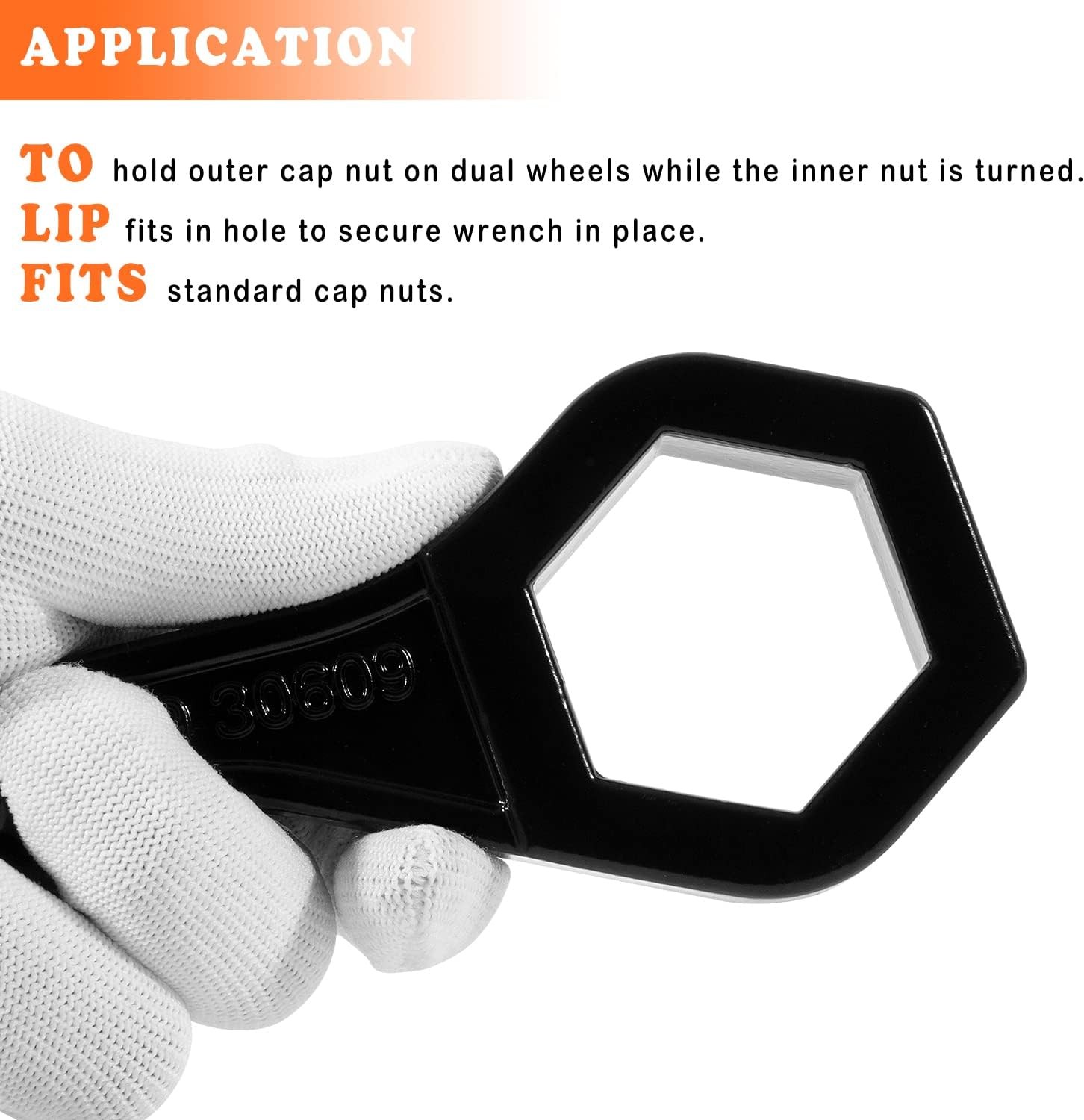 30609 Model TX9 Porkchop 1-1/2″ Cap Nut Wrench Tool