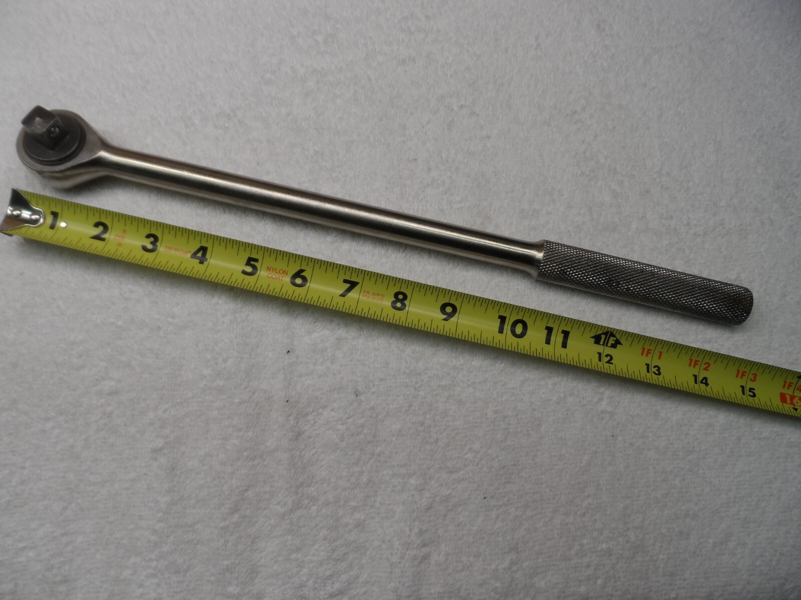 KAL Vintage 1/2” Drive 15″ Long Handle Ratchet, made in USA (clean)