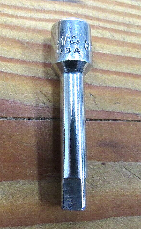 Mac Tools 1/4″ Drive 2″ Chrome Extension M2E excellent condition