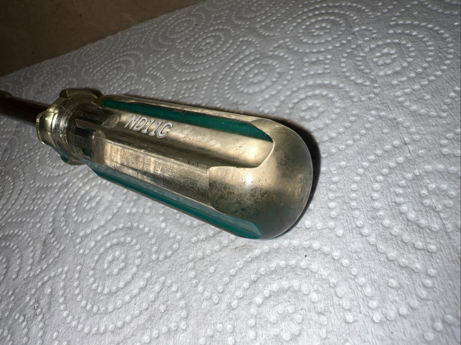 NOS Vintage Vulcan Tools 11/32” Nut Driver ND11C SAE 6 Point Made in USA