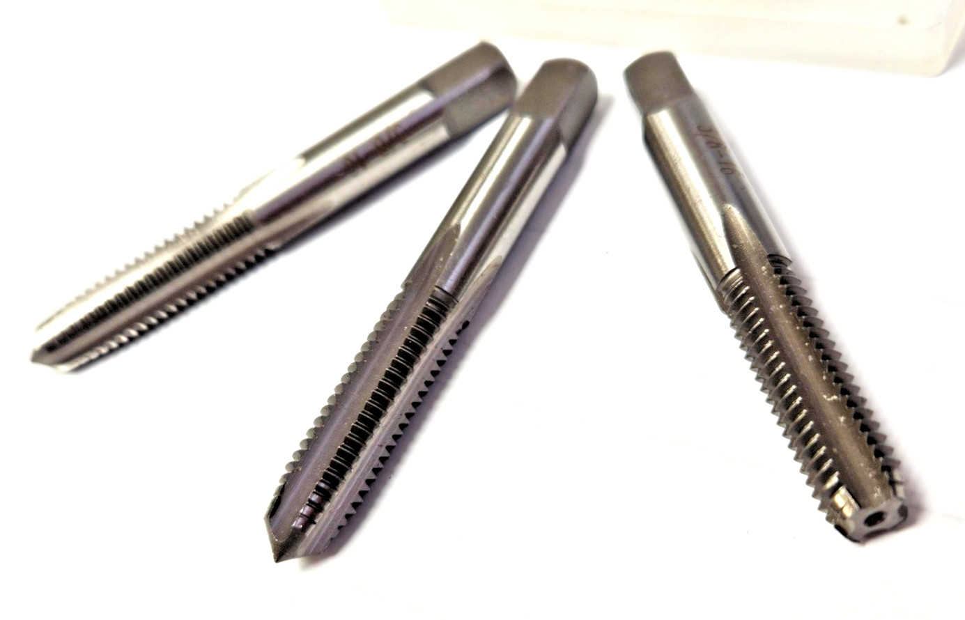 3/8-16 NC CS Tap Set Irwin 2634 3PC Taper Plug & Bottom Carbon Steel