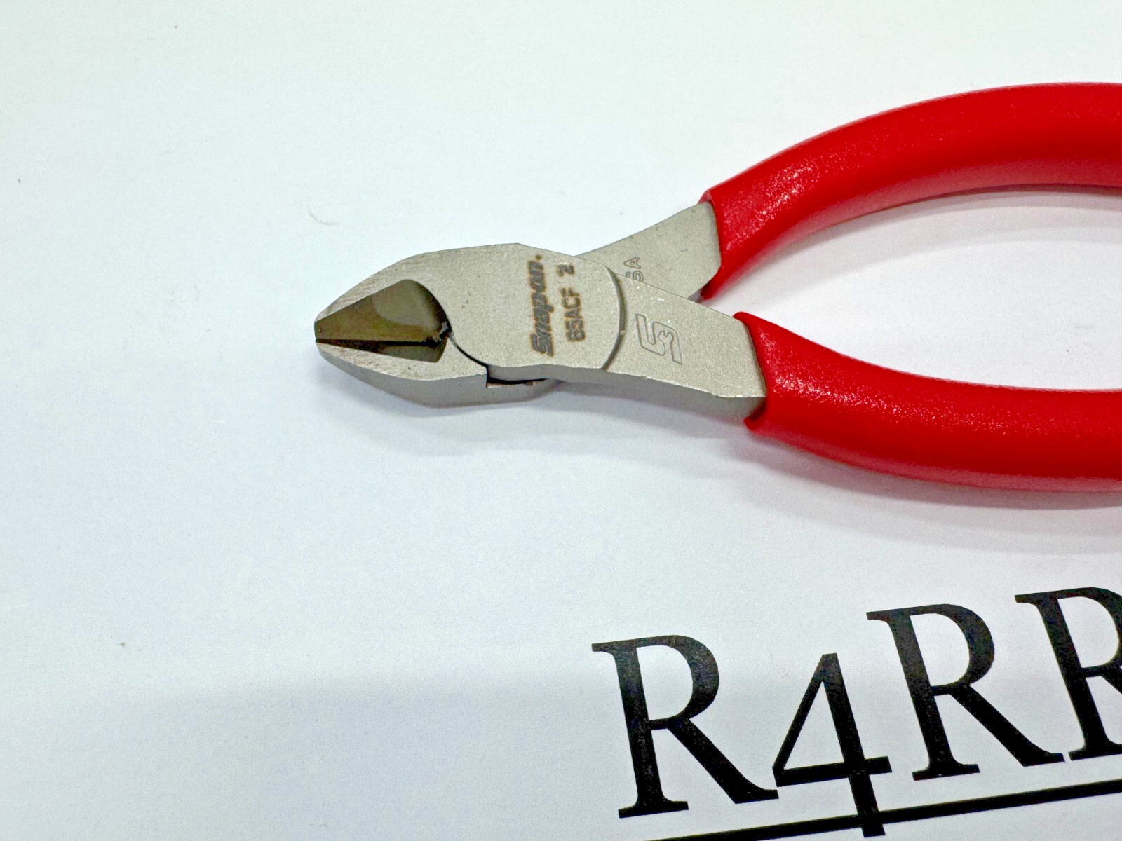 Snap-on Tools USA NEW RED 5″ Soft Grip Small Diagonal Cutter Pliers 85ACF