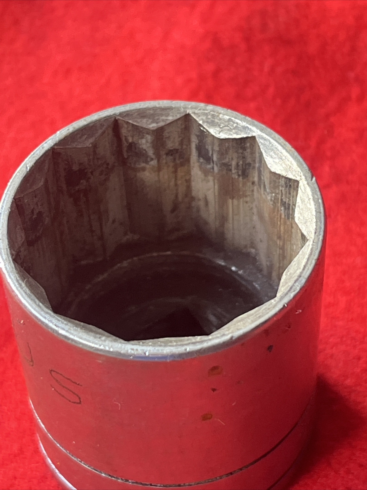 VINTAGE CONTINENTAL AMERICAN SOCKET, 1-1/4″, 1/2″ DRIVE, 12 POINT – JAPAN (t80)
