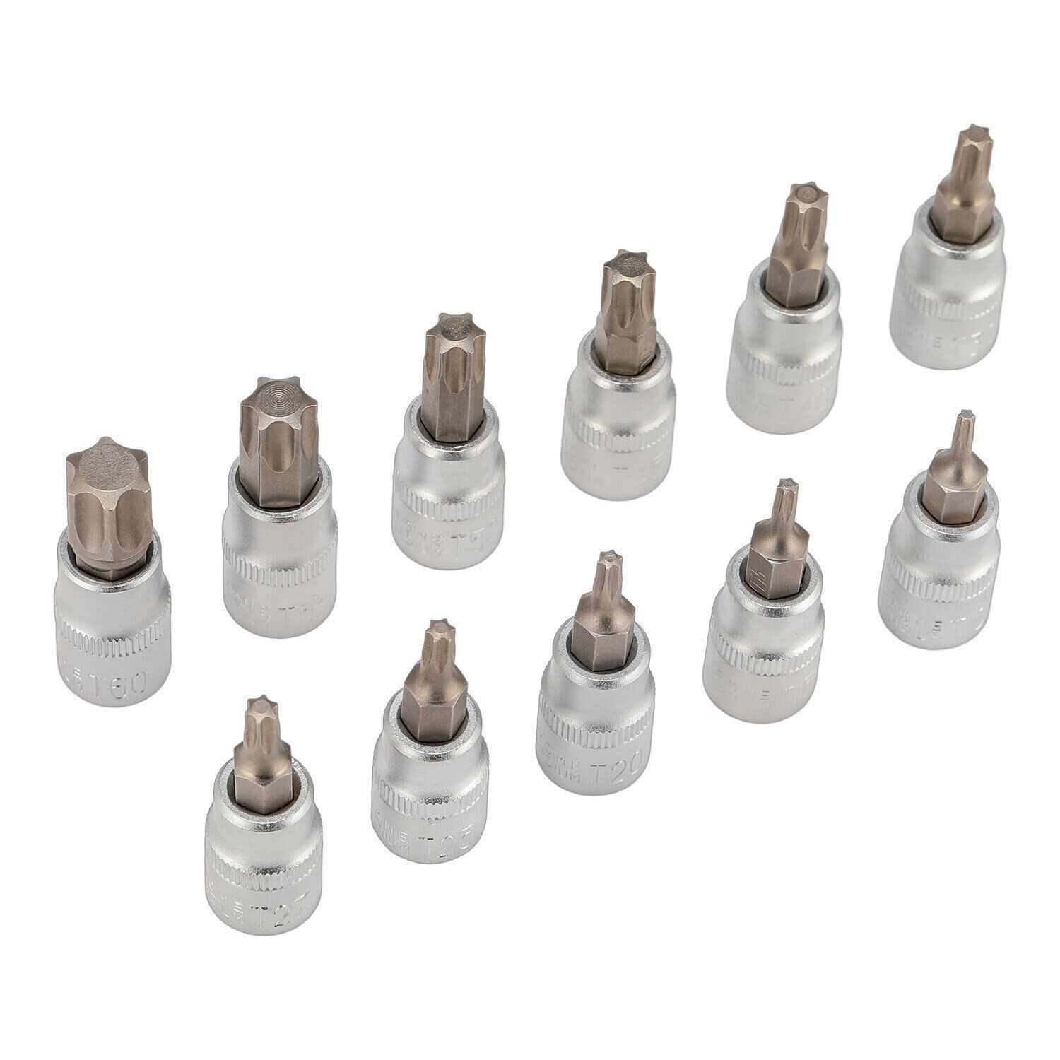 34Pcs Drive Male Female Torx Star Bit Socket E-socket Set Handheld Tool Case Too