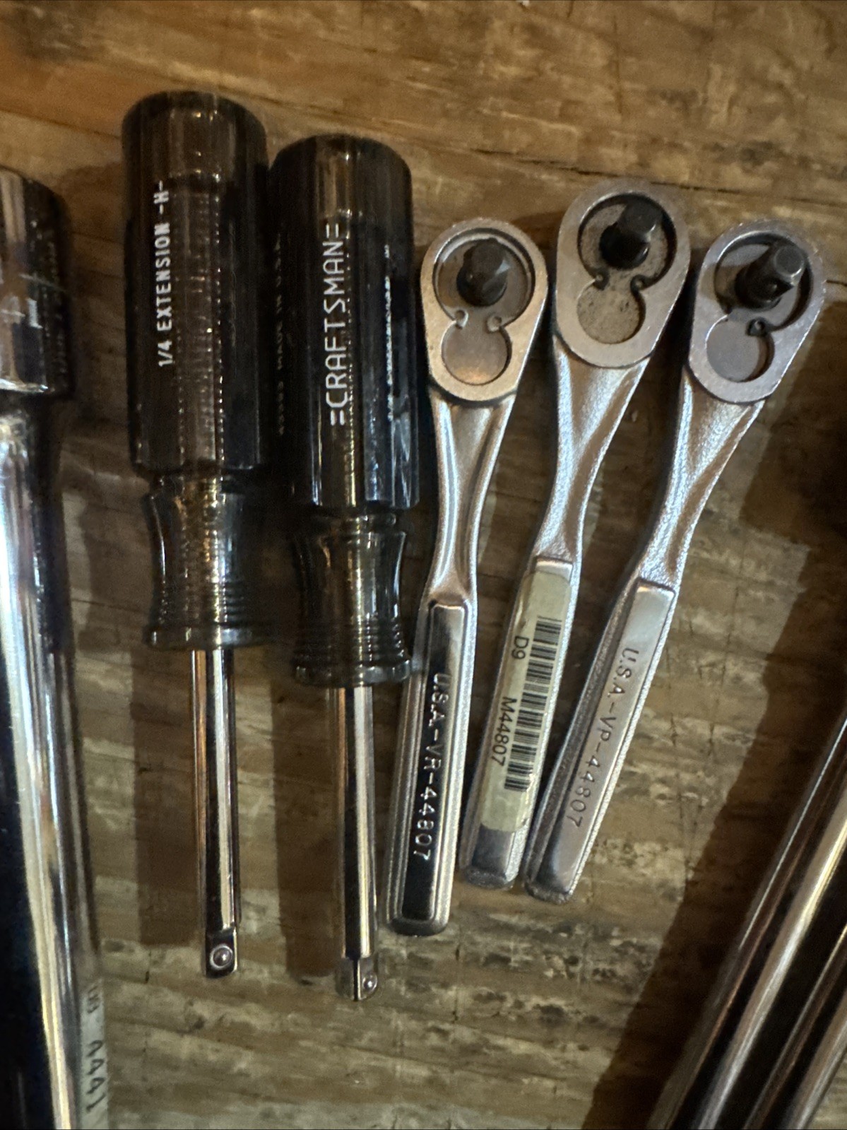 Assorted Craftsman Drive Extension and Adaptors