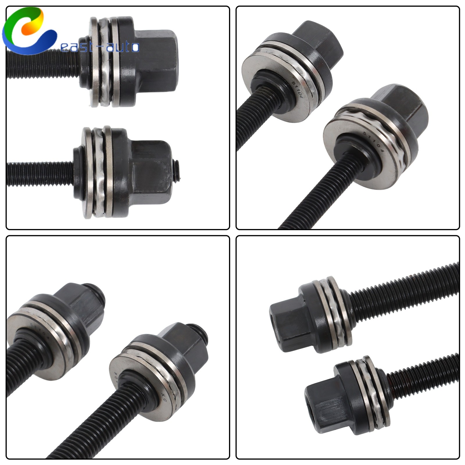 26PCS Universal Pull & Press Sleeve Kit Bush Bearing Removal Insertion Tool