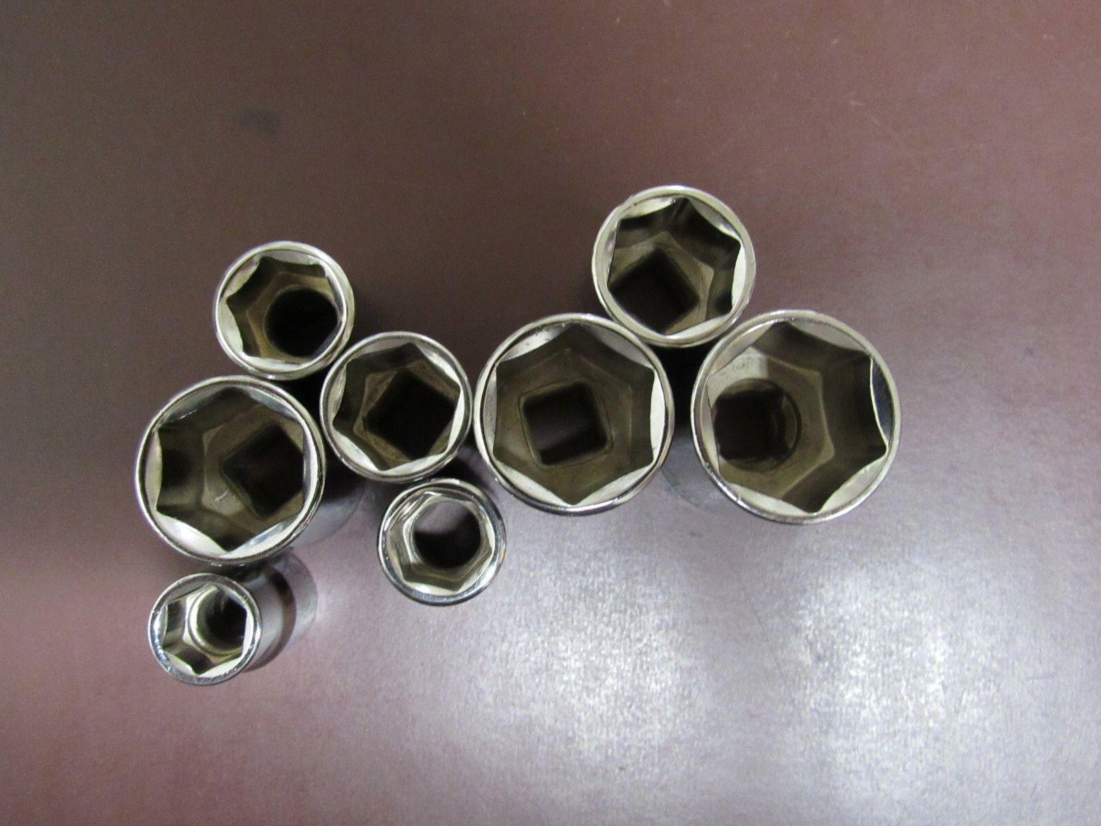 Craftsman USA 8 Pcs SAE Shallow Socket Set (3/8-13/16″) with 3/8″ Dr. I#C4300