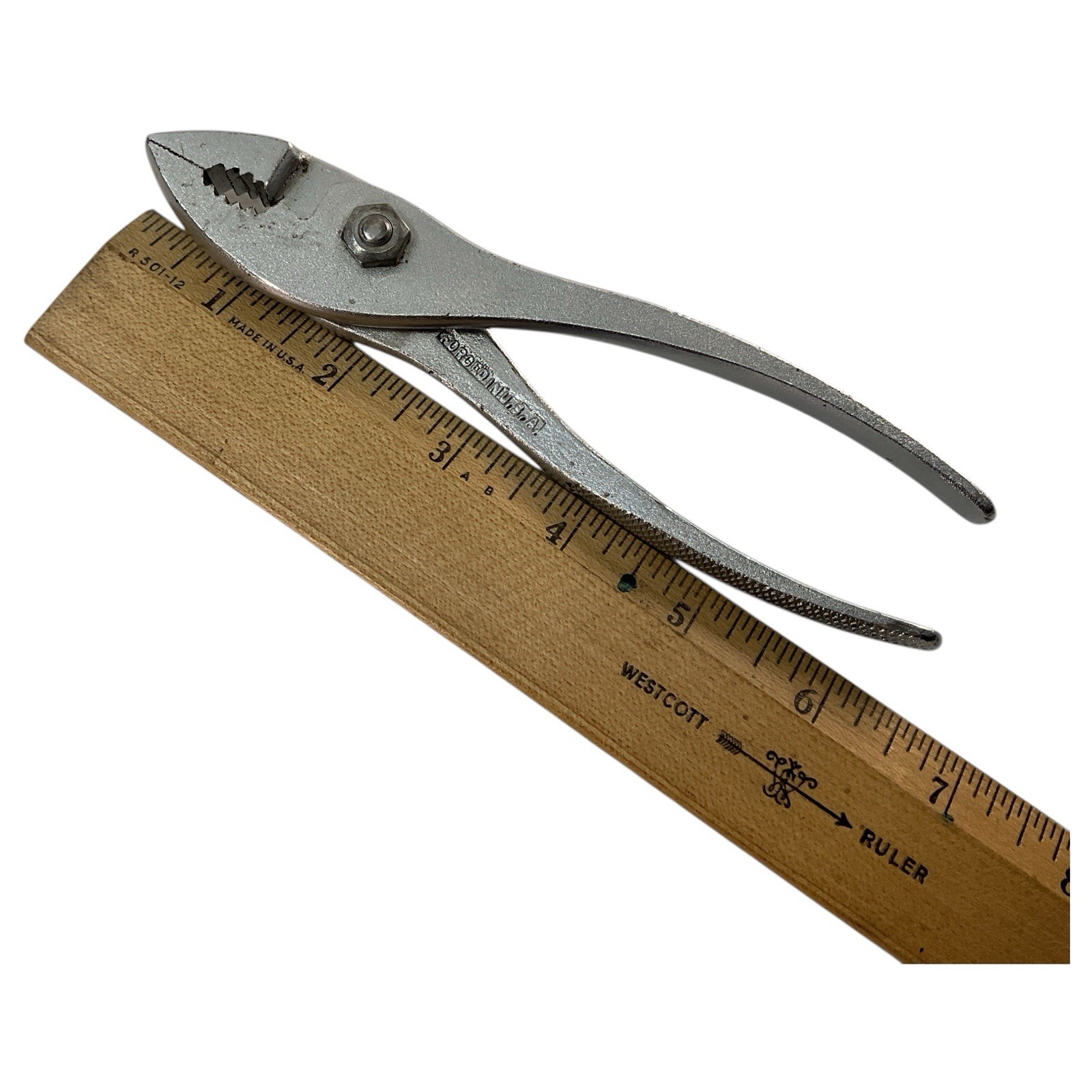 Indestro 3436 Super Slip Joint Pliers 6″ Vintage USA Made Hand Tool Collectible