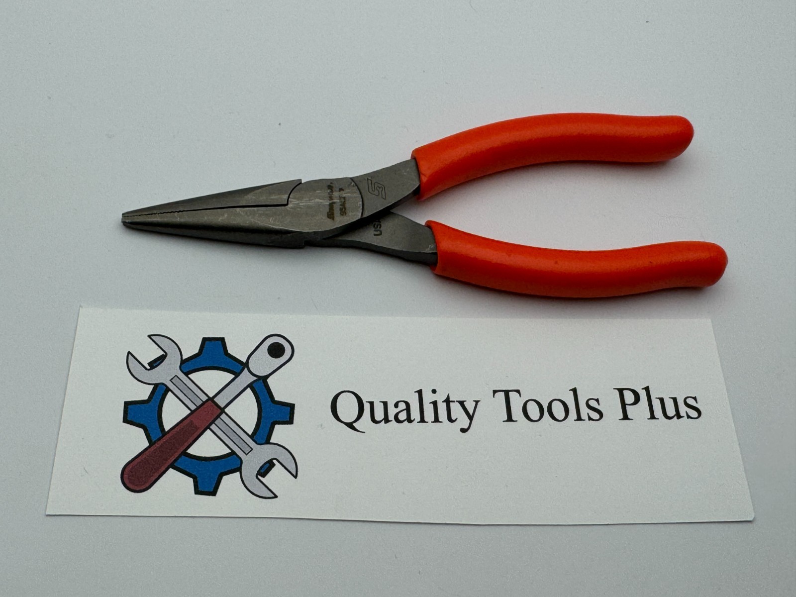 Snap-On NEW 95ACF 6″ Talon Grip Needle Nose Pliers Orange
