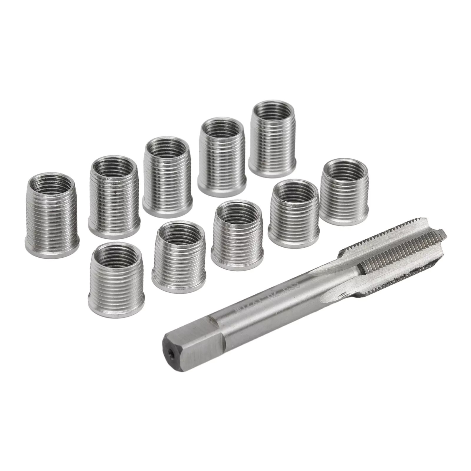1Set New Universal Stainless Steel Spark Plug Thread Repair Tool Accessories