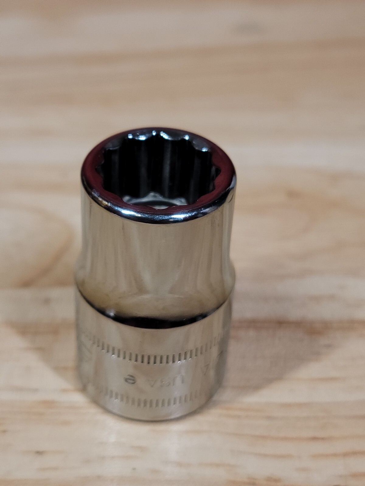 Snap-on Tools SWM141A 14mm 1/2″ Drive Metric 12-Point Shallow Socket