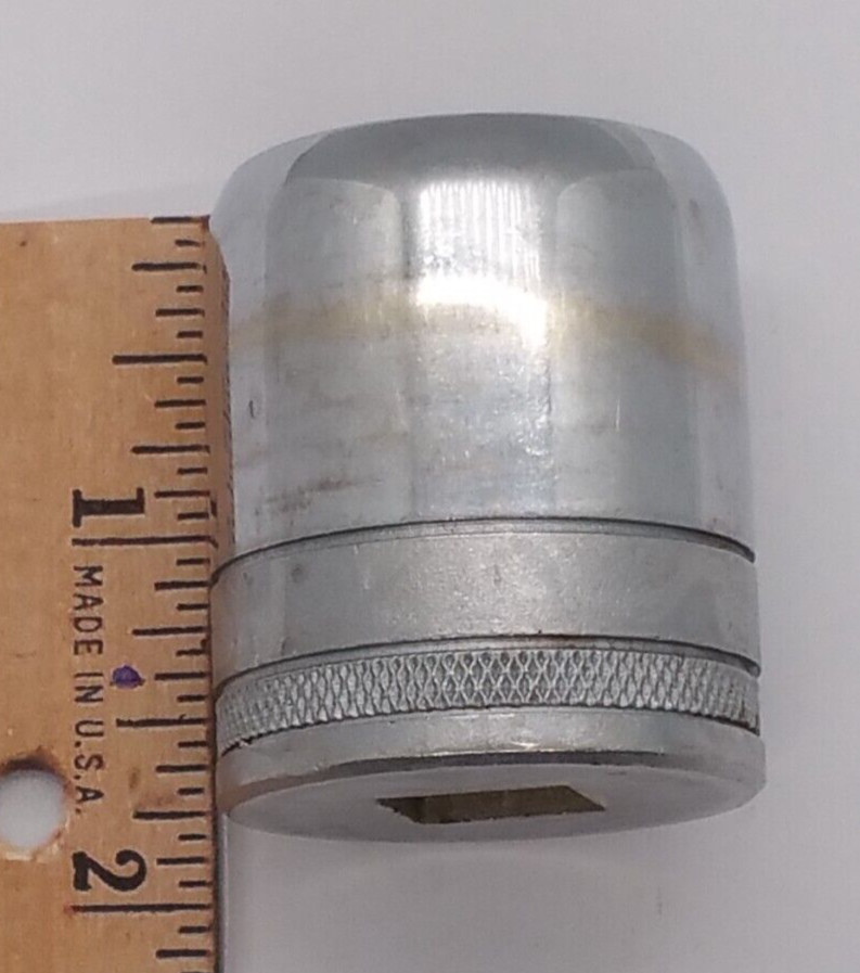 SK 1/2″ Drive 12 Point 1 in. Shallow SAE Socket 40132 Knurled S272