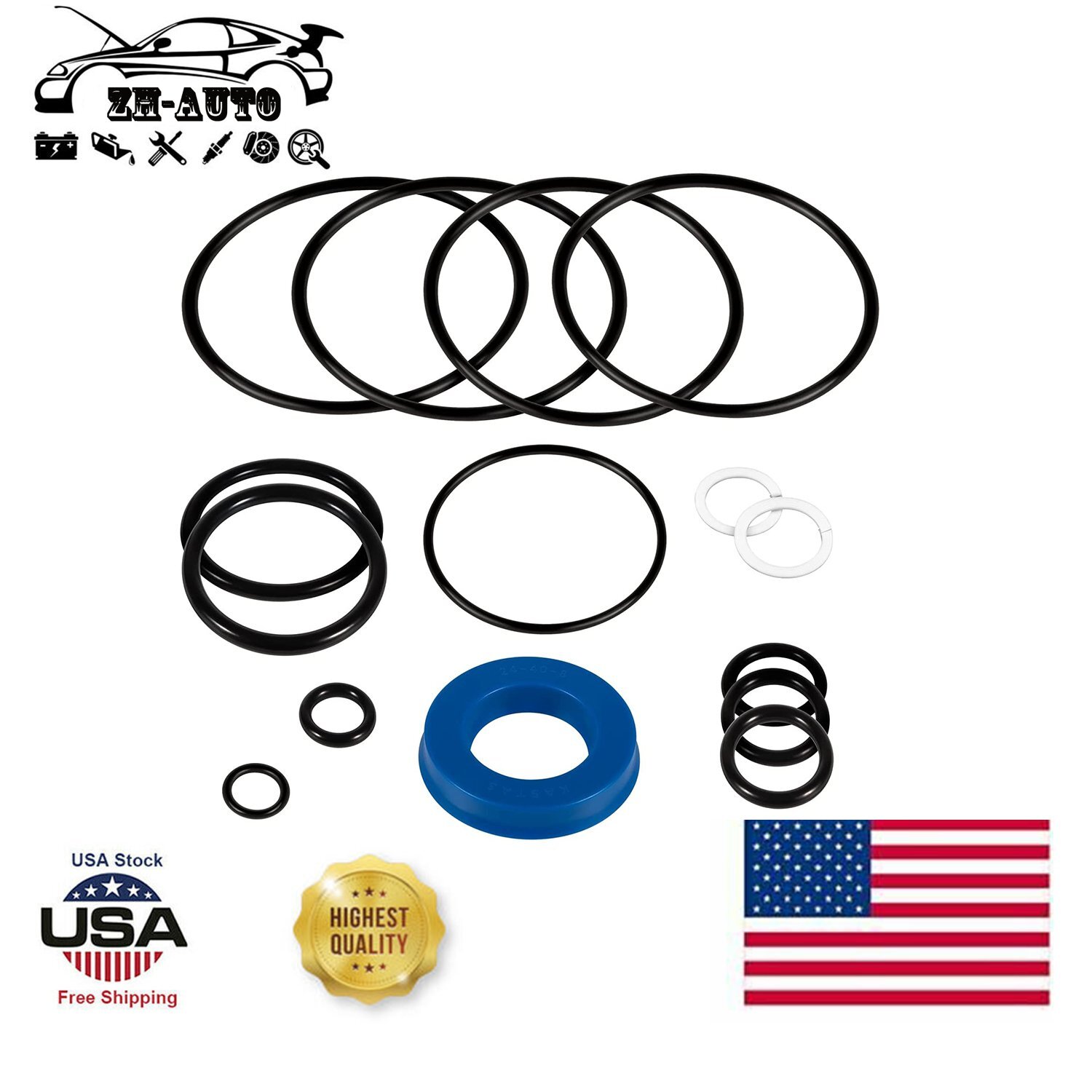 Floor Jack Seal Kit for Sears, Craftsman, MVP – 214.50136, 50136, G-493LWM