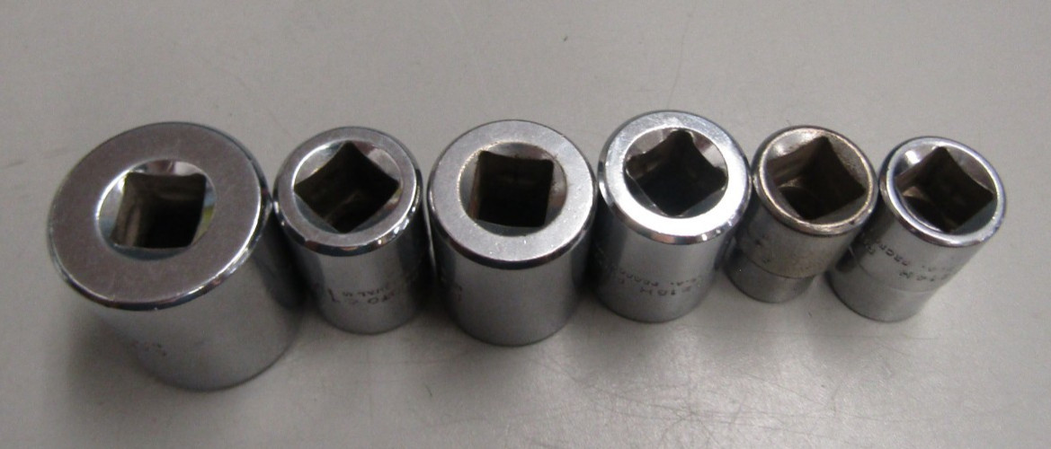 PROTO Professional 3/8, 7/16, 1/2, 9/16, 5/8, 3/4″ SOCKET 3/8″ dr 5224H 5212H
