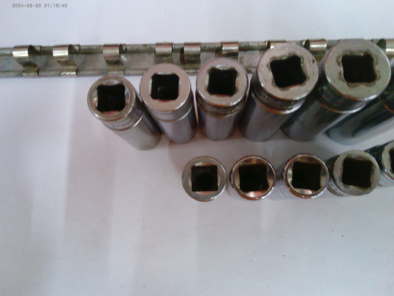 Snap On 3/8″ Drive 11 Pc Metric Deep 6 Pt Socket Set 9MM–19MM BUY IT NOW OBO