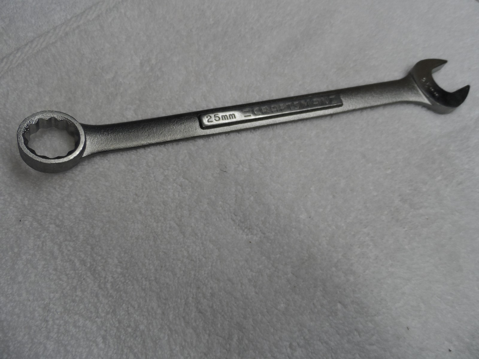 Craftsman Metric MM Combination Wrench, USA 12pt, 25mm – Part # 42931