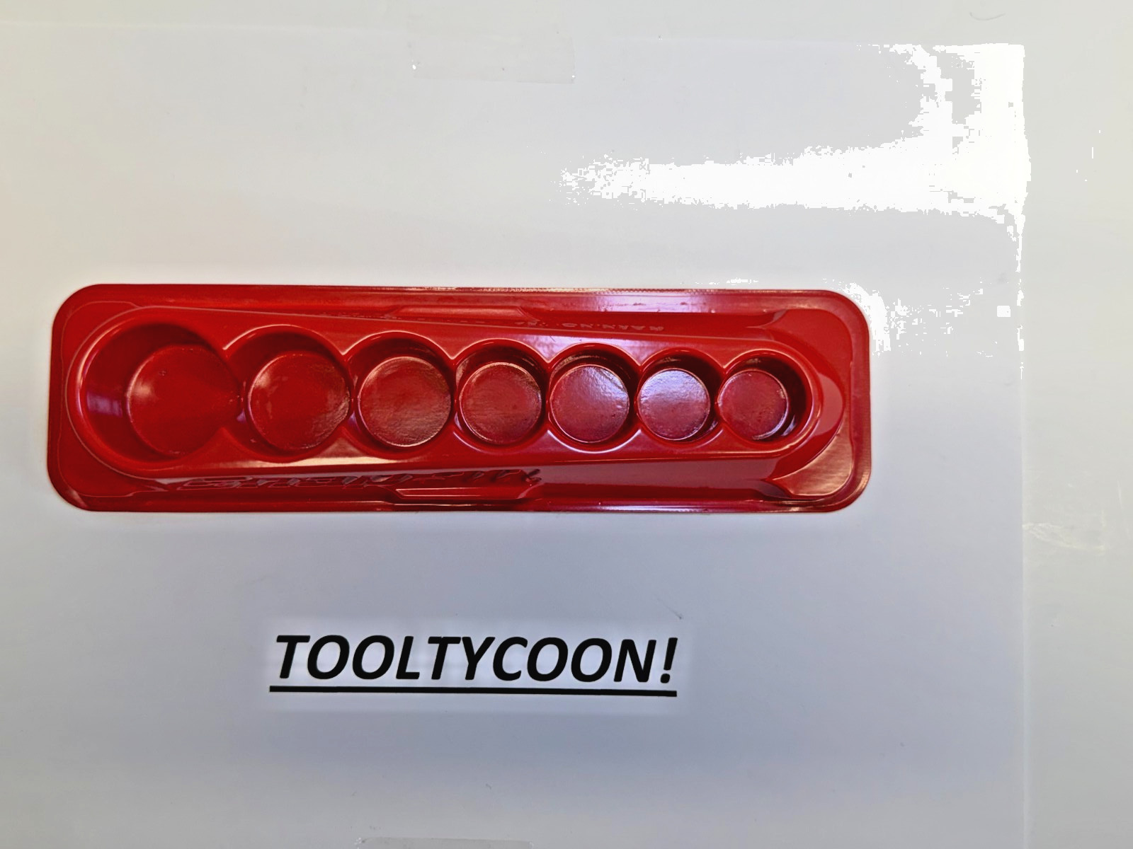 Snap-On Tools NEW 7pc Magnetic Tray for KIT NUMBER *207FSY, 207FY, PAKTY195
