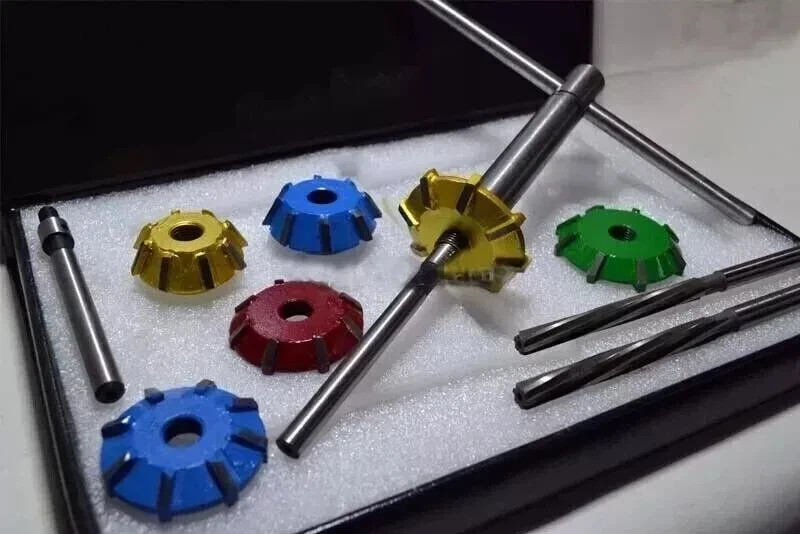 VOLKSWAGEN CARBIDE TIPPED VALVE SEAT CUTTER KIT 1200,1300,1600 CC 3 ANGLE CUT