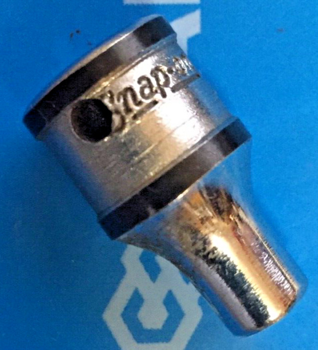 Snap-On TMM4 Metric 4mm Short Chrome Socket 1/4”dr 6pt 1″L Canada Good 8/10 T