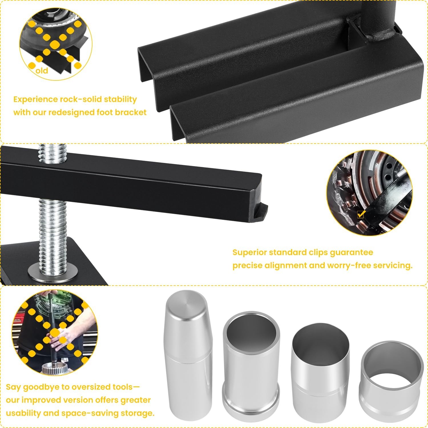 Universal Clutch Drum Spring Compressor & Teflon Seal Installer Kit for GM Trans