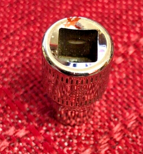 Snap-On TMM6 Metric 6mm Short Chrome Socket 1/4″dr 6pt 1″L 2008 USA Good 9/10 x