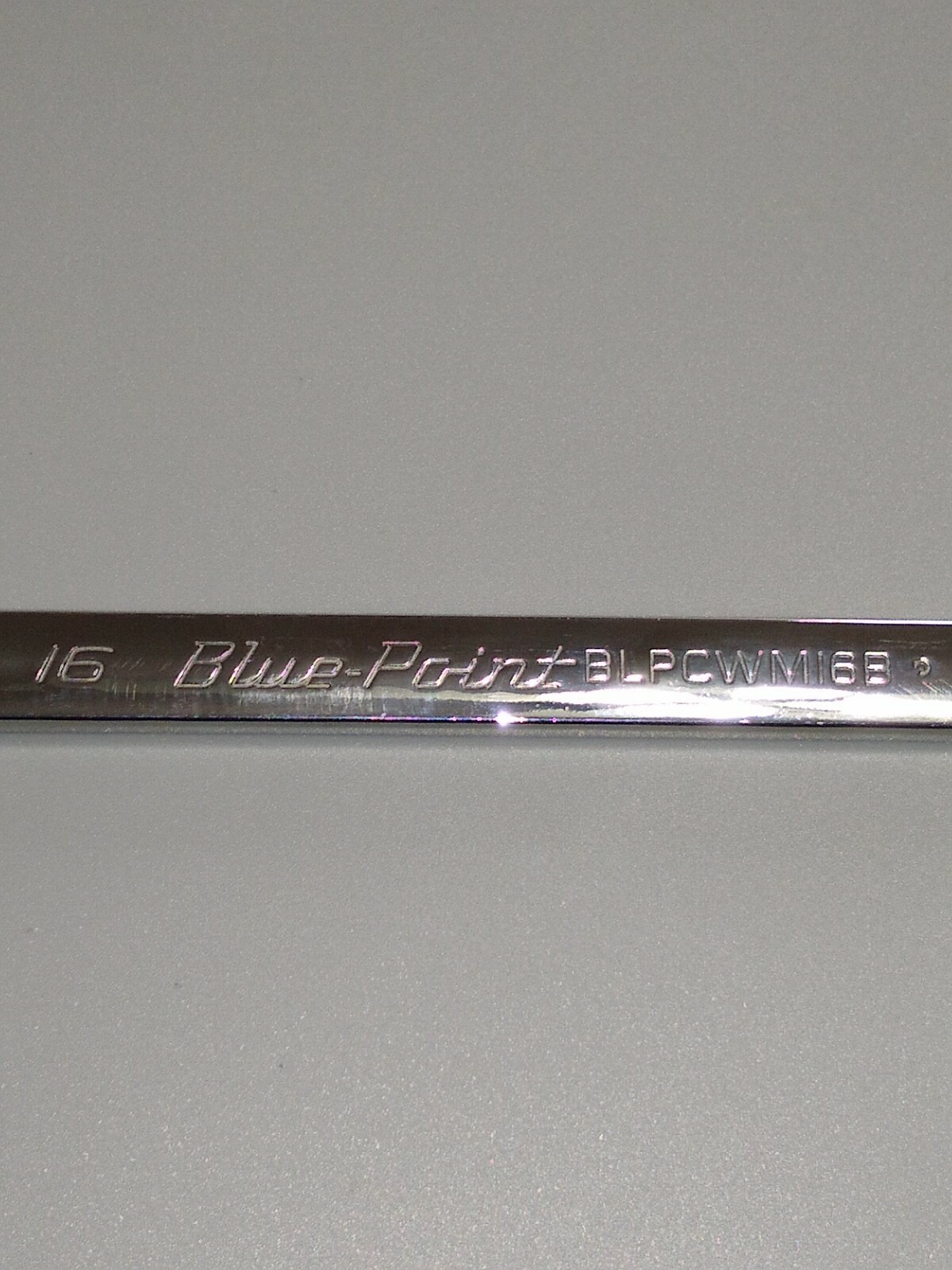 Blue Point BLPCWM16B, 16mm Combination Wrench, 9.1″ Long, 12 Pt. *GLOSS FINISH*