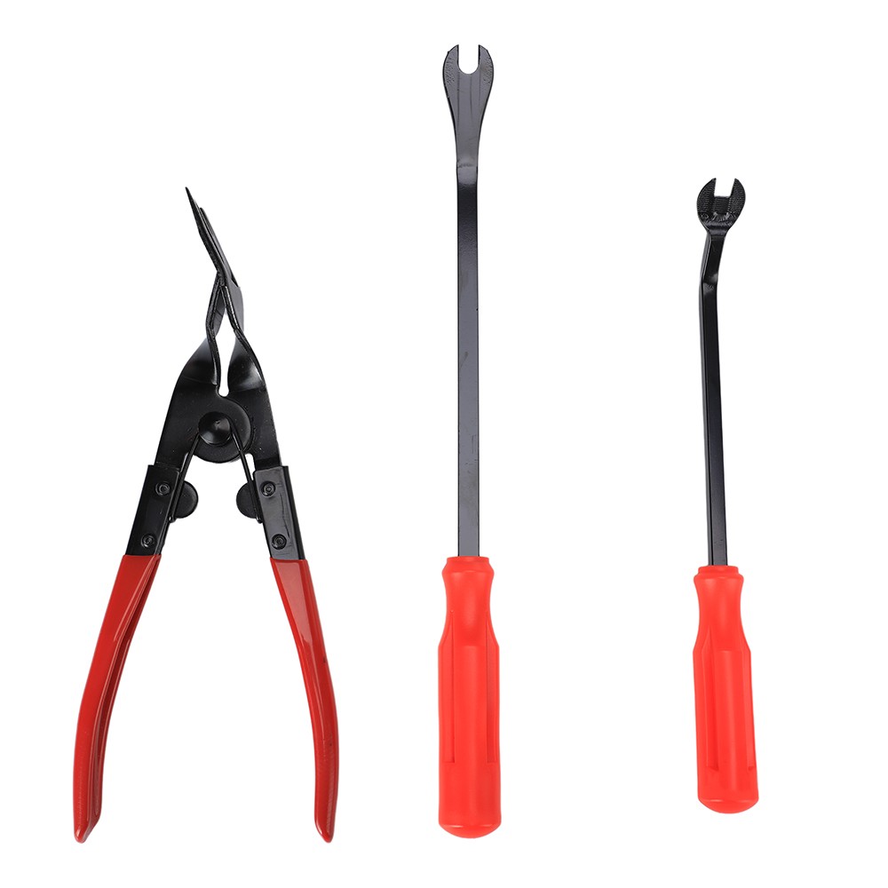 200PCS Car Trim Removal Tool Set Hand Tools Pry Bar Panel Door Interior Clip Kit