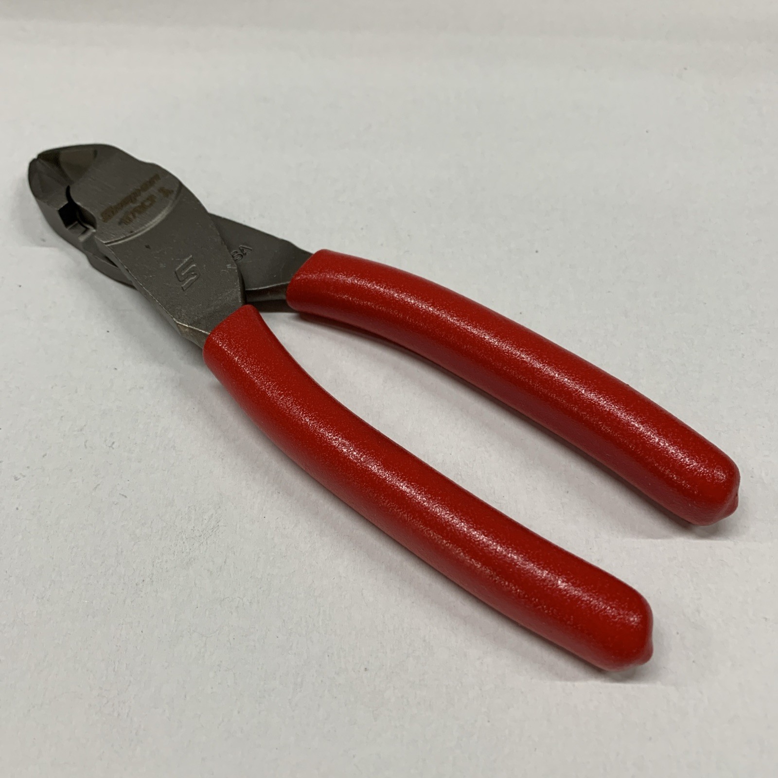 Snap On Tools USA 87BCF RED Soft Grip 7″ VectorEdge Diagonal Cutter 87ACF NEW
