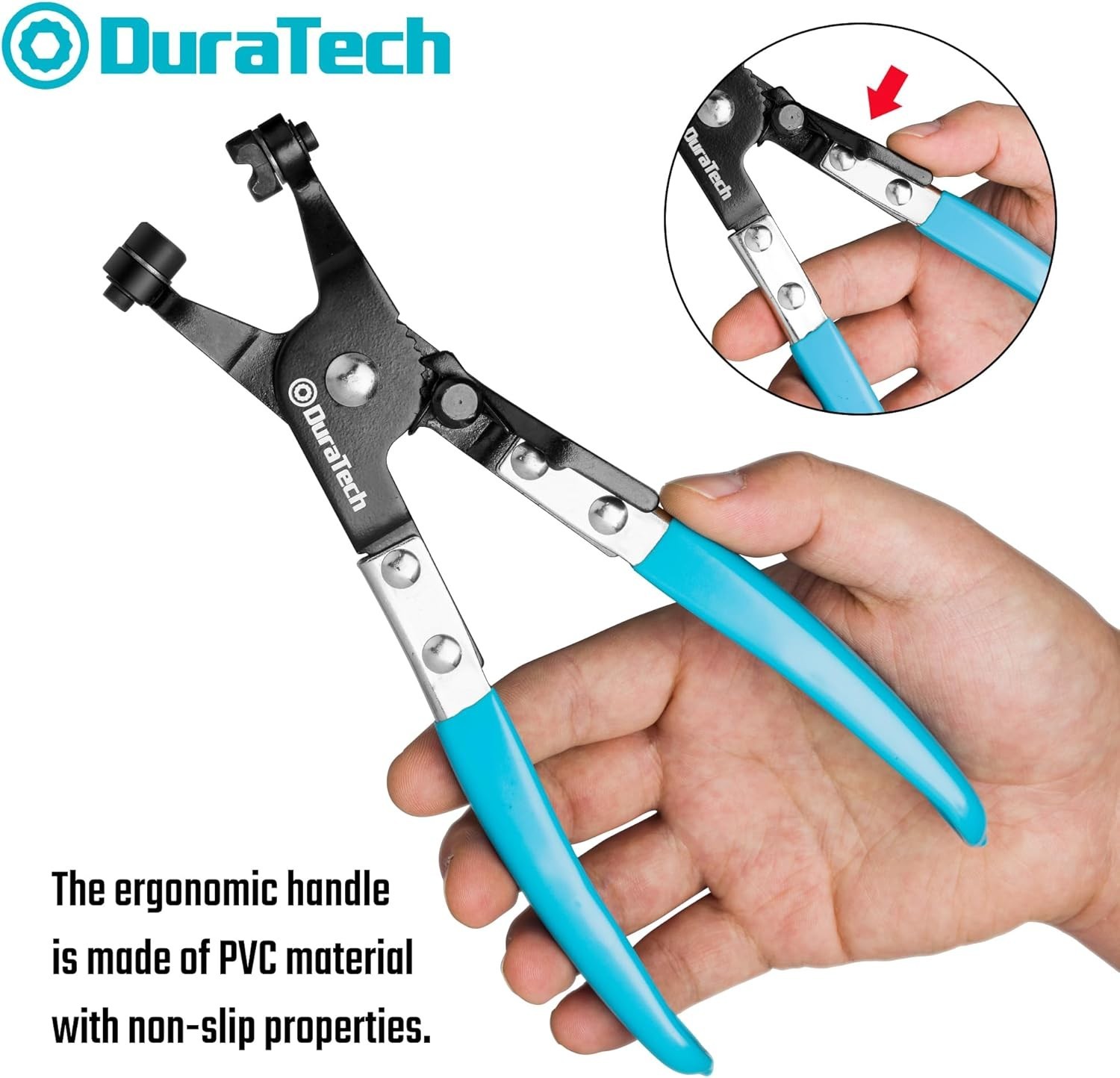 Heavy Duty Hose Clamp Tool with Heat Treated Carbon Steel Construction