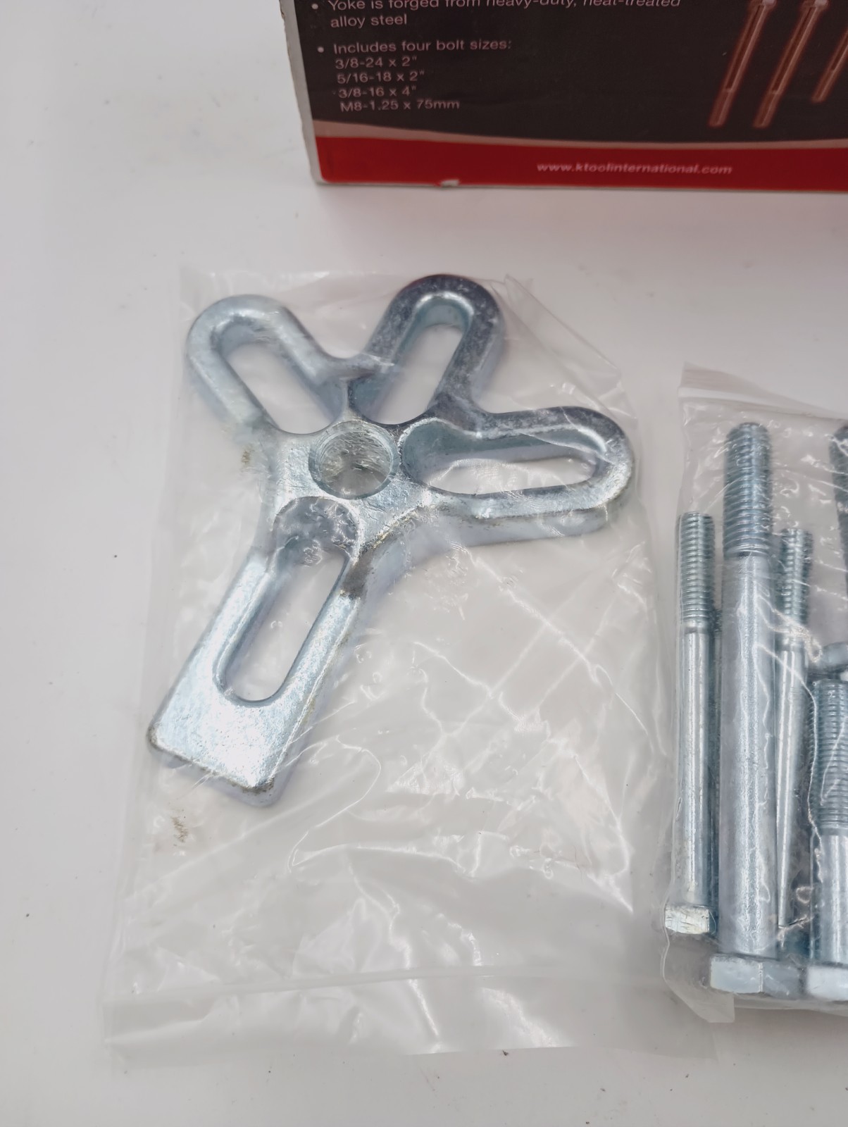 NEW K-TOOL INTERNATIONAL KTI-70344 HEAVY DUTY HARMONIC BALANCER PULLER
