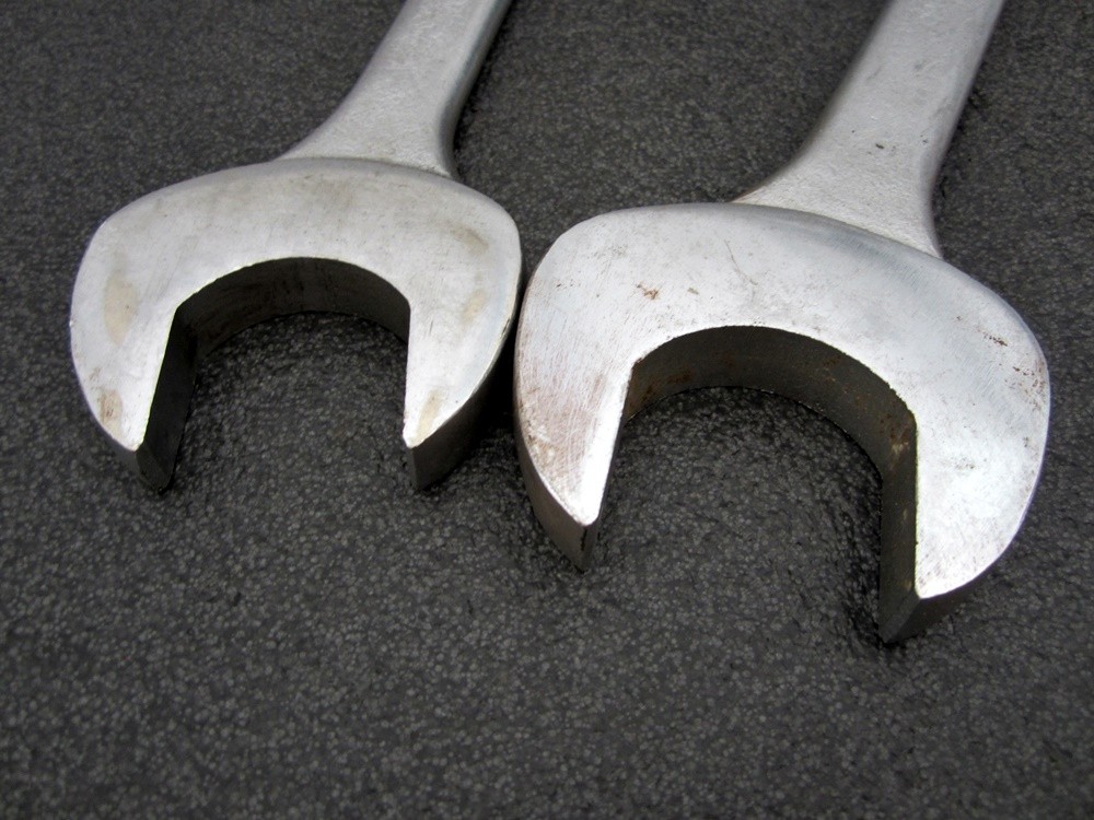 Vintage Proto 1-3/8″ x 1-7/16″ & 1-1/2″ x 1-5/8″ Open End Wrench 3060 3070 USA