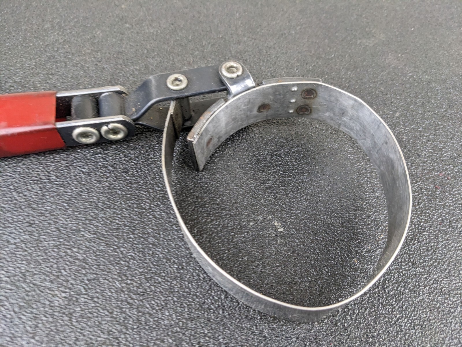 #bi912 Blue-Point GA340 Swivel Handle Oil Filter Strap Wrench. Made In USA