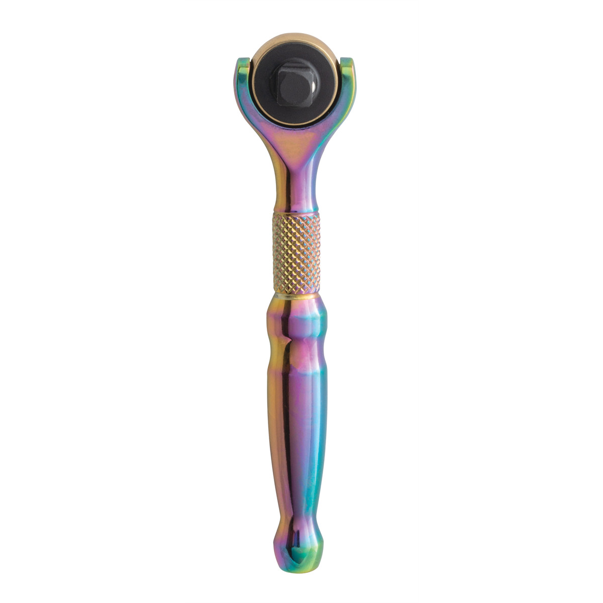 Titan 1/4 in. Drive Titanium Swivel Head Micro Ratchet