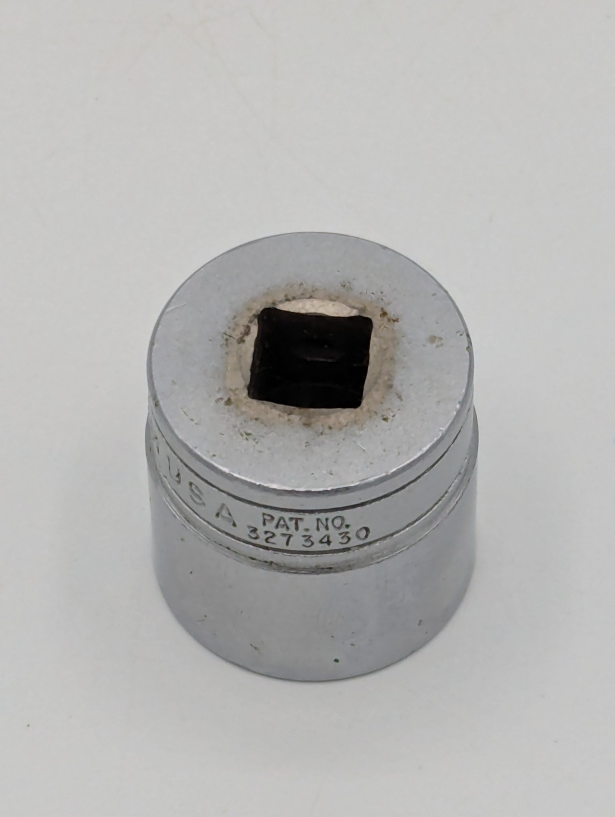 Snap On 3/8″ Drive 7/8″ 12PT SAE Shallow Chrome Socket USA F281 Free Shipping
