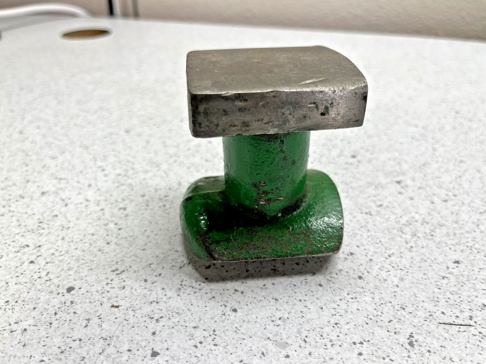 Used Auto Body Hammers & Dollies Set, Painted in green