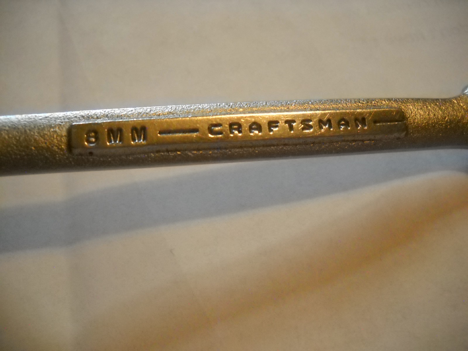 Craftsman 8mm -V- Metric Combination Wrench USA MADE
