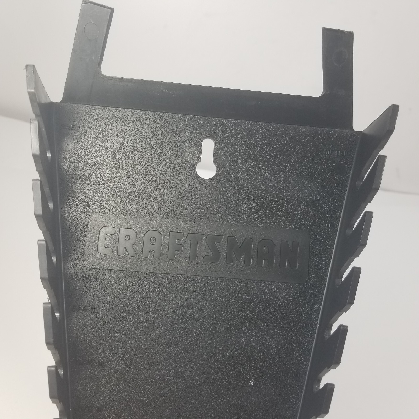 CRAFTSMAN Wall Mount Snap In Wrench Set Holder Only Black